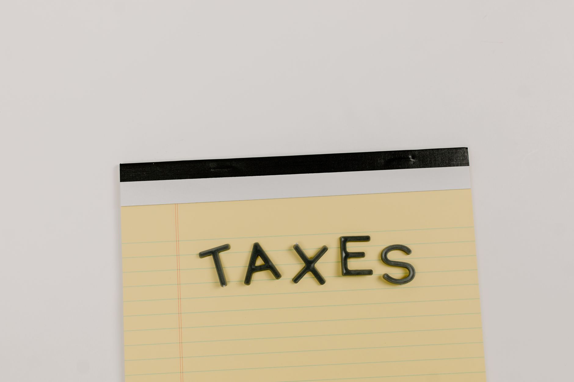 bookkeeping and tax management workflow with ledger, calculator, receipts, and calendar
